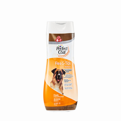 

United States imports 8in18 in 1 dog shower gel pet bath shampoo bath full dog breed Acarus killing delousing bath