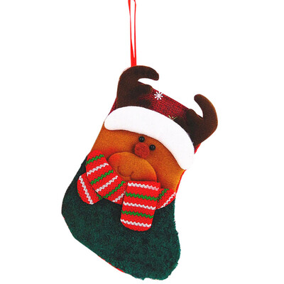 

Eva Love Christmas Decorations Christmas Tree Strap Children's Christmas Gifts Trumpet Christmas Socks Gift Wishing Bag Elk