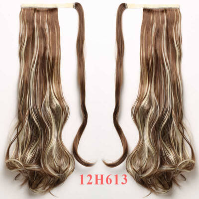 

AISI HAIR 22 "120g Высокотемпературная длинноволновая волнистая синтетическая обертка вокруг волос. Подростковые подтяжки волос