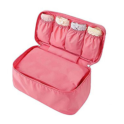 

Portable Lingerie Storage Box Sexy LadyS Colorful Bra Bag Underwear Organizer Travel Bag For Women Cosmetic Bag