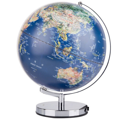 

Deli (гастроном) 2161 World Globe украшения / бизнес подарки предметы интерьера металлическая основа 20см
