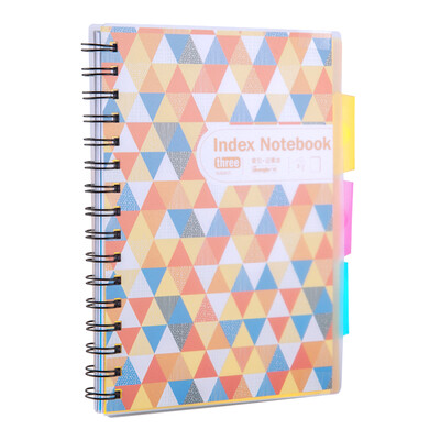

Guangbo GuangBo 16K115 sheet grid coil notepad stationery notebook time mirror FB60506