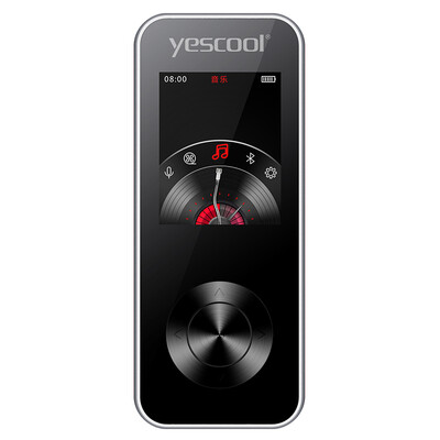 

Tone Бостон (yescool) MP3 музыкальный плеер исследование шумоподавление без потерь HD имеет экран MP4 громкоговоритель карты портативный Walkman 16GB X2 спортивный серебро