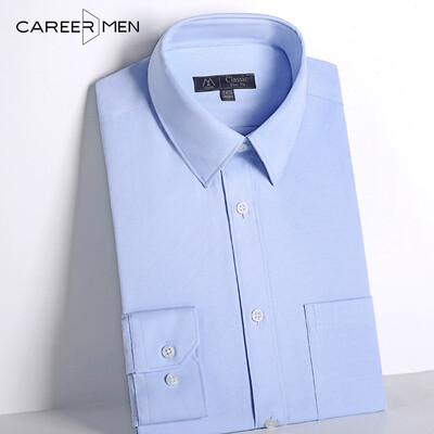 

CareerMen Mens Fashion Slim Fit Comfotable Solid Tab Collar Long Sleeve Dress Shirt