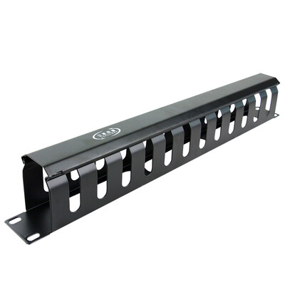

Amp Simon S1108 engineering thickened metal cable management rack 12 file 24 19-inch 1U cabinet grid cable management