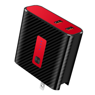 

DX-530 Traveling Charger Charging Box Power Bank With 2 USB Power Adapter Quick Charge EU