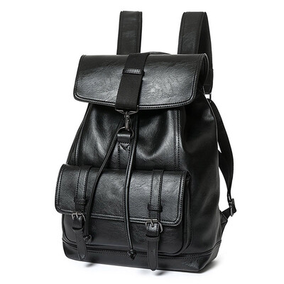 

New mens backpack backpack fashion students waterproof nylon bag leisure laptop bag8860