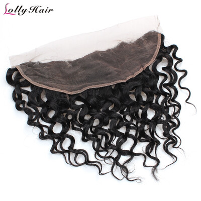 

Мода Фронтальное кружево закрытие бразильской Virgin Hair Water Wave Free Part Необработанные чернила для волос Virgin Brown Brown Brazil