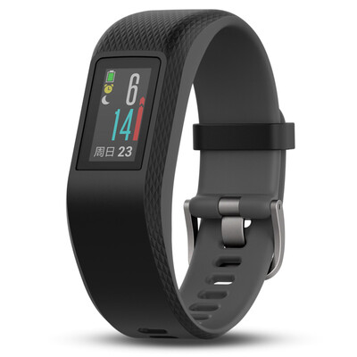 

Цзя Мин (GARMIN) vivosport интеллектуального движения GPS браслет оптического сердечный ритм контролировать в реальное время мониторинга звонков, чтобы напомнить сон движения Bluetooth часы No. L серые чернила