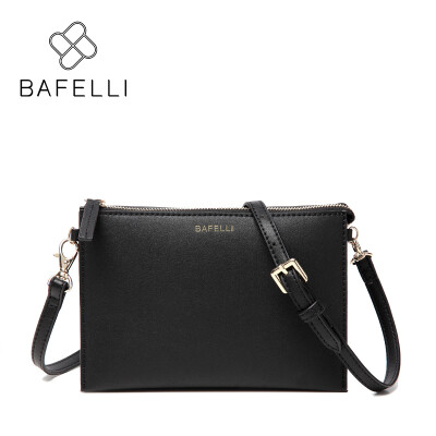 

BAFELLI small flap shoulder handbag fashion Multicolor day clutches hot sale pink red bolsa mujer women messenger bag