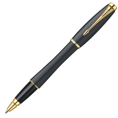 

Parker (PARKER) urban frosted black rod gold clip pearl pen