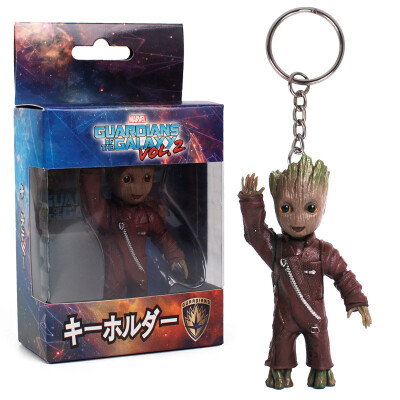 

New Creative Guardians of the Galaxy Vol.2 Baby Groot 3" Key Chain Figure Statue Gift Toy children baby toys