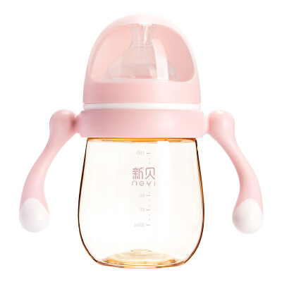 

Xinbei bottle wide diameter PPSU bottle 180ml pink XB-9069