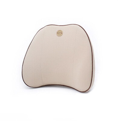 

automobile lumbar headrest memory space cotton in the car or at home waist cushion