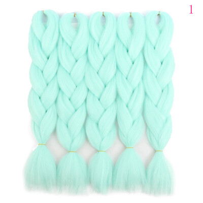 

Braiding Hair Extensions High Temperature Fiber Synthetic 1Pc 100/pc Ombre Braid Hair Expressions