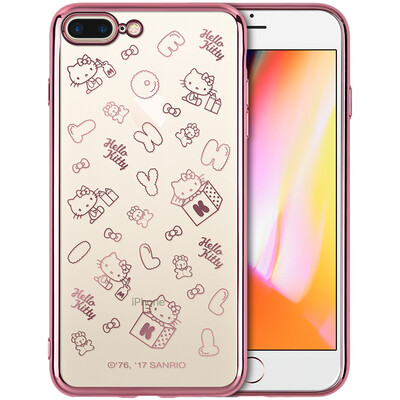 

Hello Kitty Apple 78 Plus Phone Case iPhone7 8 Plus Cartoon Protective Case Transparent Drop Shatterproof Shell 55 &quotLetters Hello Kitty