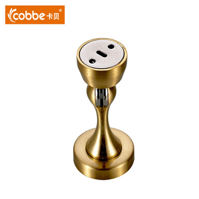 

Cobbe strong magnetic door knock mute door touch simple gold one