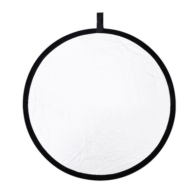 

Bolling FGK-W2 Silver-white double-sided two-color particles CH incense reflector high light photography camera reflective plate 80CM