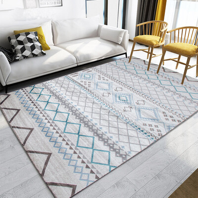 

Li home modern minimalist coffee table living room European&American European Jane European sofa bedroom restaurant large room non-slip carpet Fan Luo 033608 80 120cm