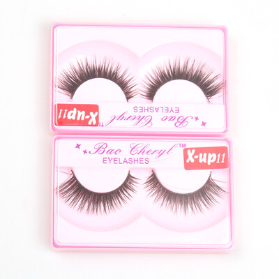 

10 Pairs/set Natural Thick Makeup False Eyelashes Long Black Nautral Handmade Eye Lashes Extension High Quality