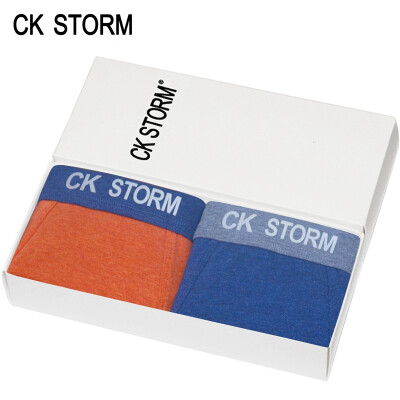 

CK STORM men&39s underwear flat pants combed cotton U lapel bag three-dimensional parcel ck storm series male underwear 2 gift box