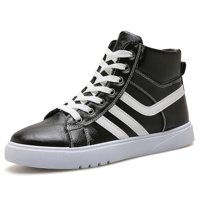 

Leisure style High-cut PU sneakers Mens shoes