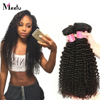 

Real Cool Meetu Hair Products Malaysian Curly Hair 7A Unprocessed Malaysian Virgin Hair Weaving 3 Bundles Deal Customized 8-28