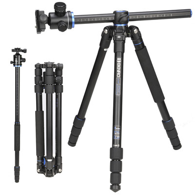 

Benro GA168TB1 SLR tripod Canon Nikon camera aluminum multi-purpose fast axis horizontal tripod B1 Haeundae set