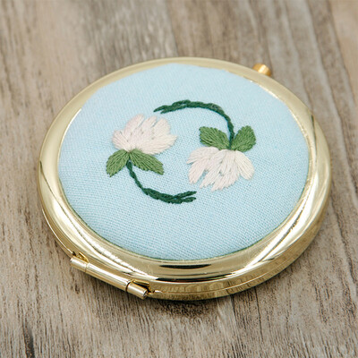 

embroider DIY DMC ,Sets For Embroidery kits Cosmetic mirror factory direct sale