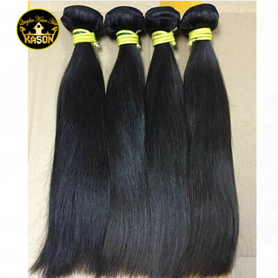 

Kason Peruvian Virgin Hair Silk Straight 4PcsLot 100 Unprocessed Virgin Straight Hair No Tangle No Shedding