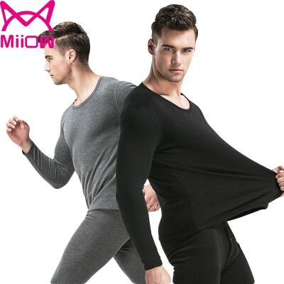 

MiiOW mens&womens cashmere warm thickening underwear set