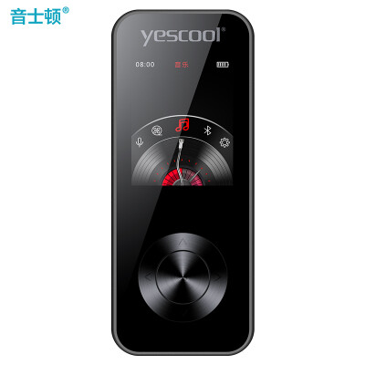 

Yescool MP3 music player non-destructive noise reduction learning high-definition screen card put MP4 sports portable Walkman 32GB X2 black