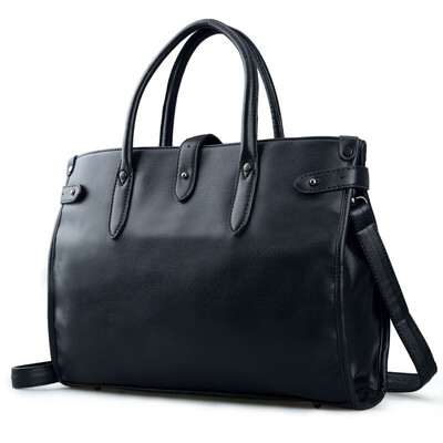 

Mens single shoulder bag handbag male oblique bag soft leather business documentsWS9930