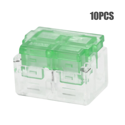 

10pcs T-type Main Branch Wire Connector Box Set Free Break Line Quick Terminal Block Splitter Cable Connectors Kit