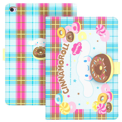 

Hello Kitty Apple iPad mini4 Case / Shell Flat Cartoon Leather Sleeve Sleeping Sleeve Set Donut