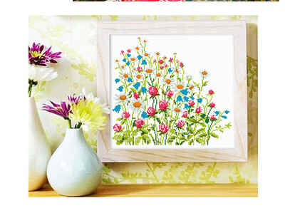 

embroider DIY DMC Cross stitch,Sets For Embroidery kits Rich-multicolored factory direct sale