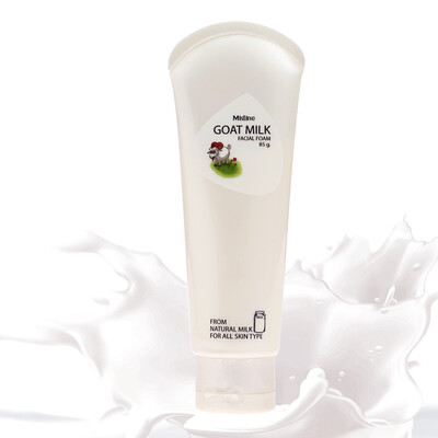 

Mistine (Mississippi тины) козье молоко увлажняющего моющего средства Cleanser 85г (увлажняющее моющее средство очищает поры свежий белый) Таиланд импортированного