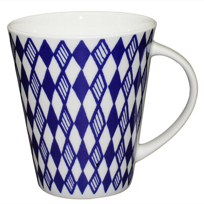 

A pottery pots cups ceramic cups 400ml bone china blue&white series full film