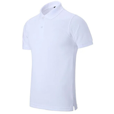 

Men Cotton Polo Shirt Man Fashion Short Sleeve Tops Tees