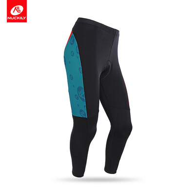

NUCKILY Womens Compression Cycling Tights With Foam Padded For SpringAutumn