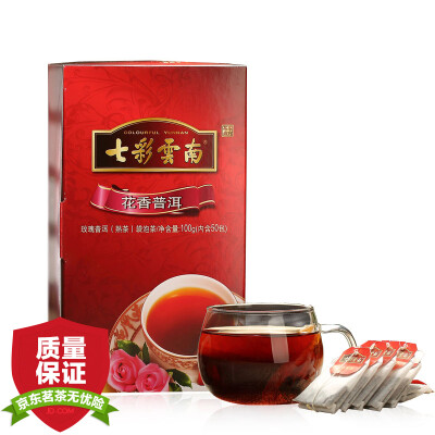 

Colorful Yunnan Pu'er Pu'er tea green tea tea bags of tea 100g