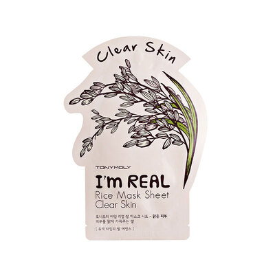 

TonyMoly pure mask - Aloe Vera 21ml replenishment moisturizing lightening repair Unisex