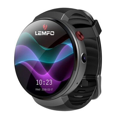 

LEMFO LEM7 4G Android 71 Smart Watch Men 1GB 16GB 2MP Camera GPS WIFI 580Mah Big Battery 139 InchAMOLED Screen Smartwatch
