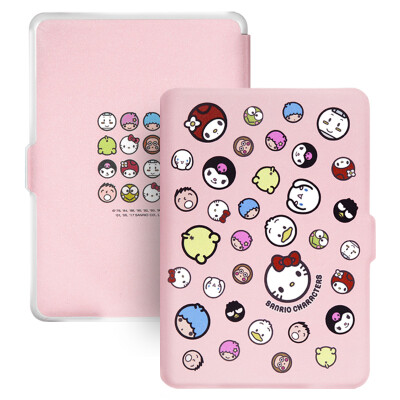 

Hello Kitty kindle case 958 paperwhite3 ebook drop shatter-resistant holster round pink