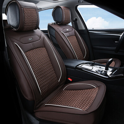 

Xinjian five-seat universal health plush car seat car seat cover car seat cushion seat cushion LaVida Kovaz XJ04 standard Mocha brown