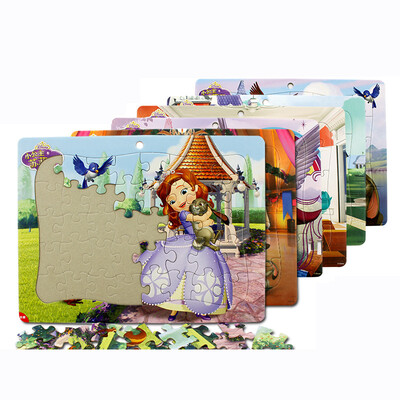 

Toy Box 40 Принцесса София головоломки образовательные игрушки Диснея для детей 3-6 лет (древние головоломки Министерства девушки Шесть) 15DF2919