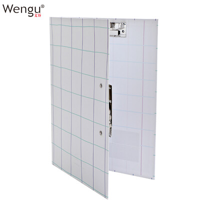 

Wengu Wengu a4 board folder student paper clip writing pad board folder paper folder double folder F1-04A