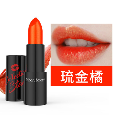 

Moe Dai children Moon Story Gold Choi Chak Choi lipstick 38g GS03 Ryukyu red Diamond flash moisturizing Futie smooth