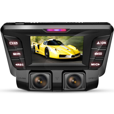 

Rexing D800 car dvr camera dash cam hidden recorder video registrar car-detector Install behind the rearview mirror WIFI VERSION