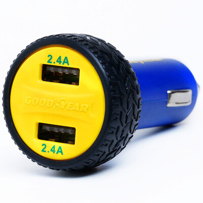 

Goodyear Goodyear multi-function car dual USB car charger razor combo car charger GY-2940